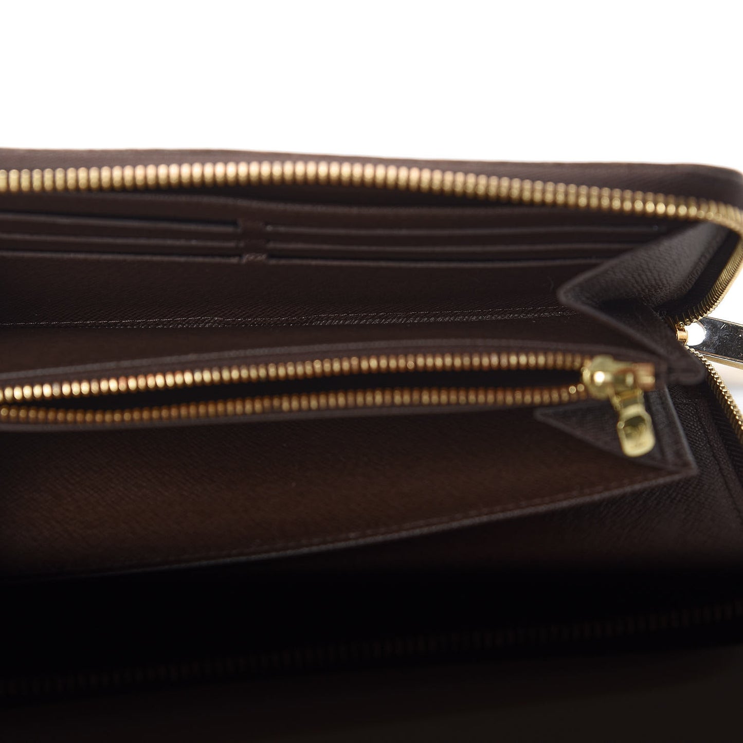 Damier Ebene Zippy Organizer Wallet