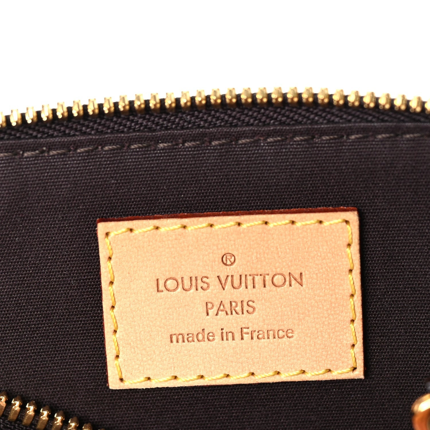 Louis Vuitton Vernis Alma BB Amarante 5 of 8