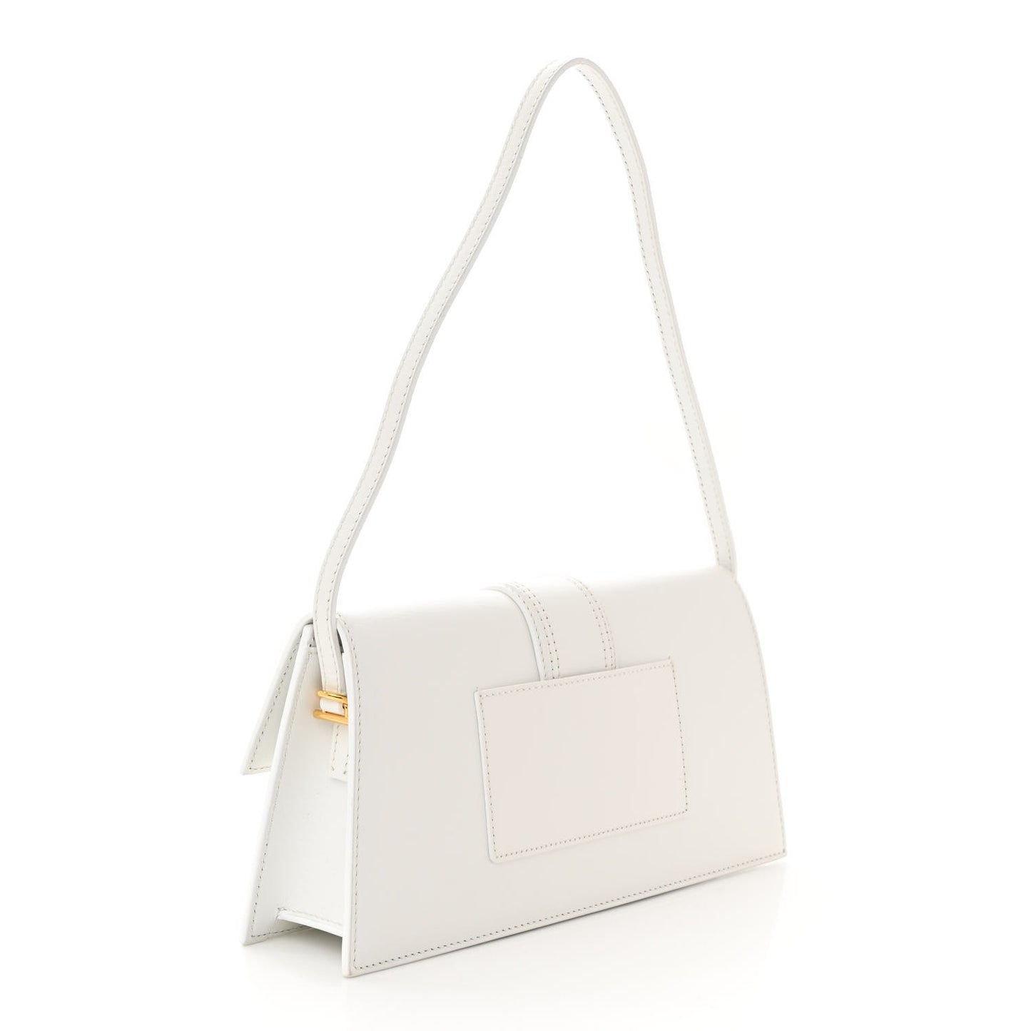 Smooth Calfskin Le Bambino Long White