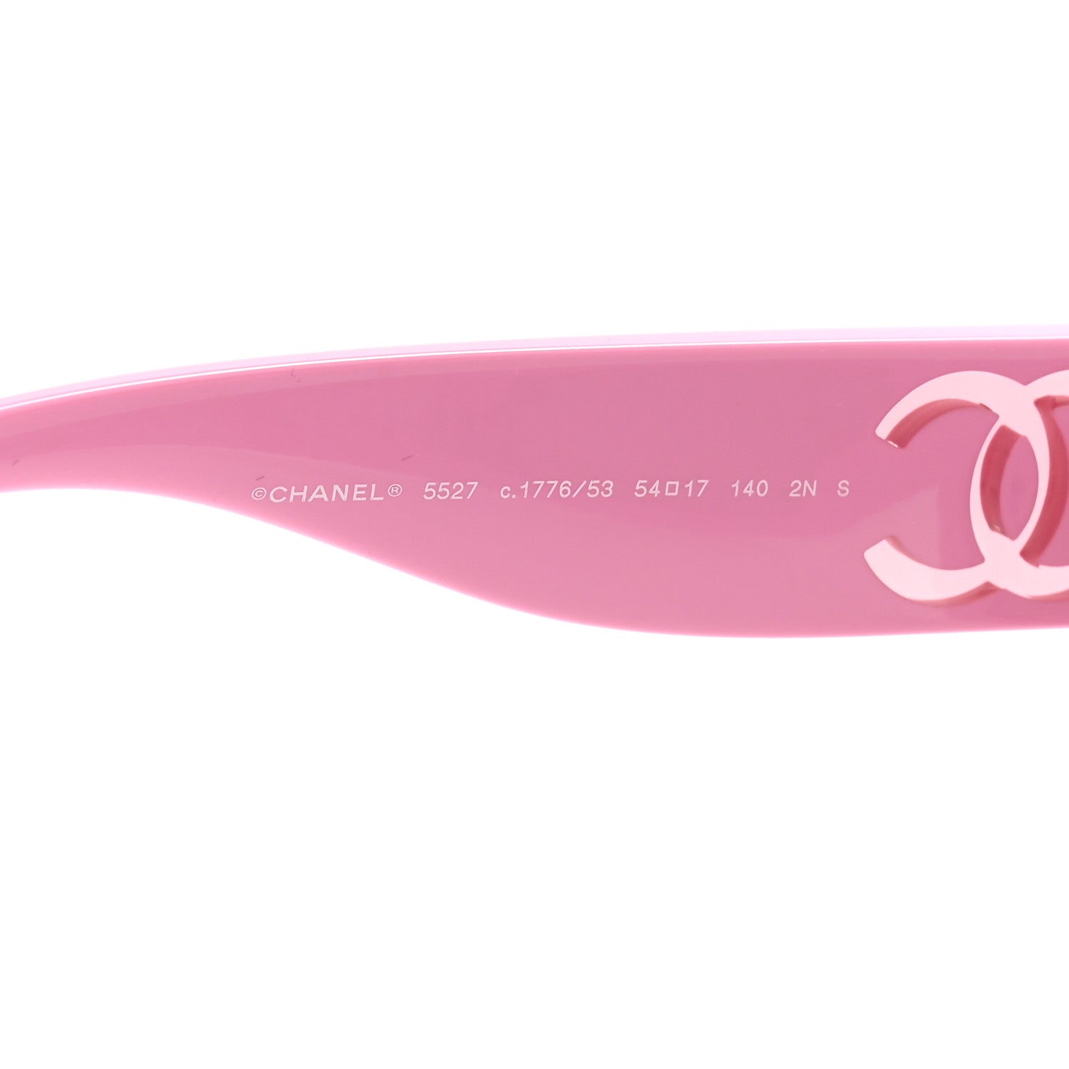 Chanel Acetate Cat Eye Sunglasses 5527 Pink 5 of 8