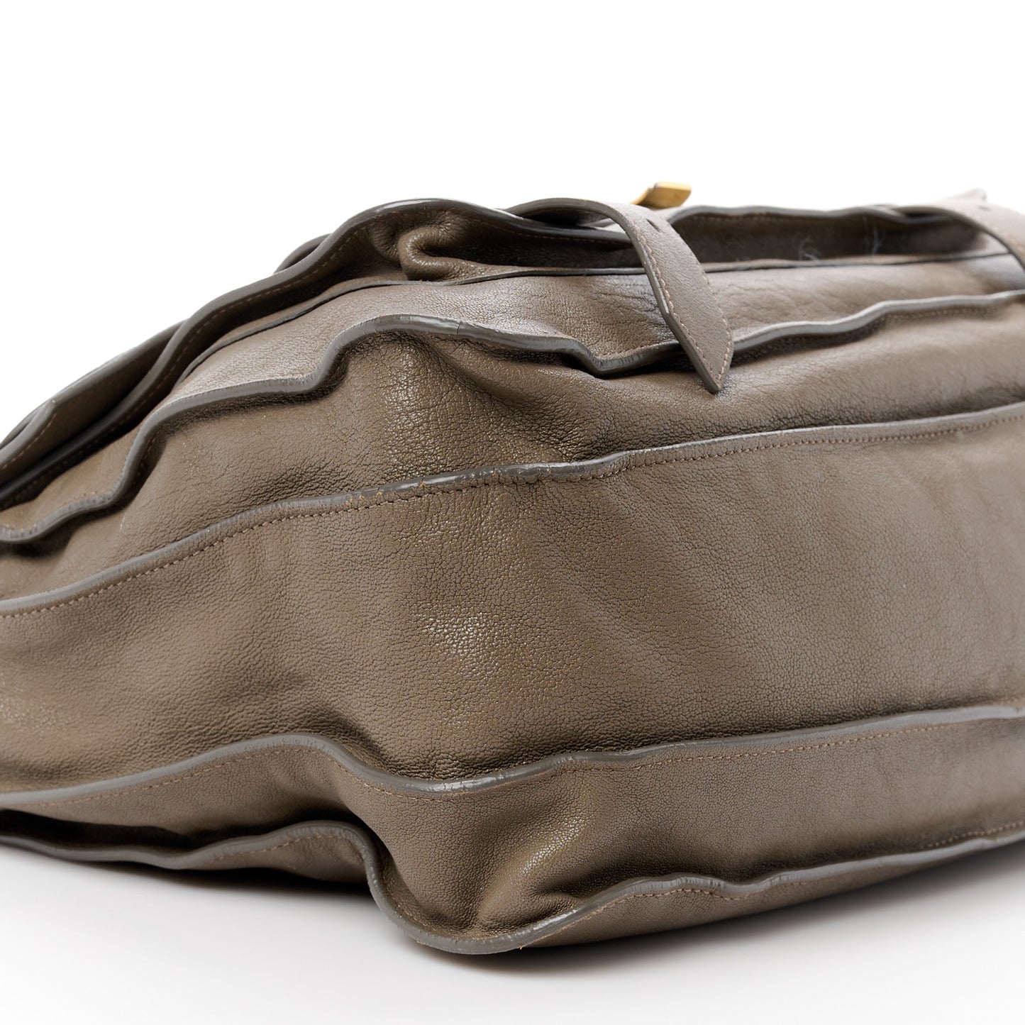 PROENZA SCHOULER Lambskin Medium PS1 Satchel Smoke