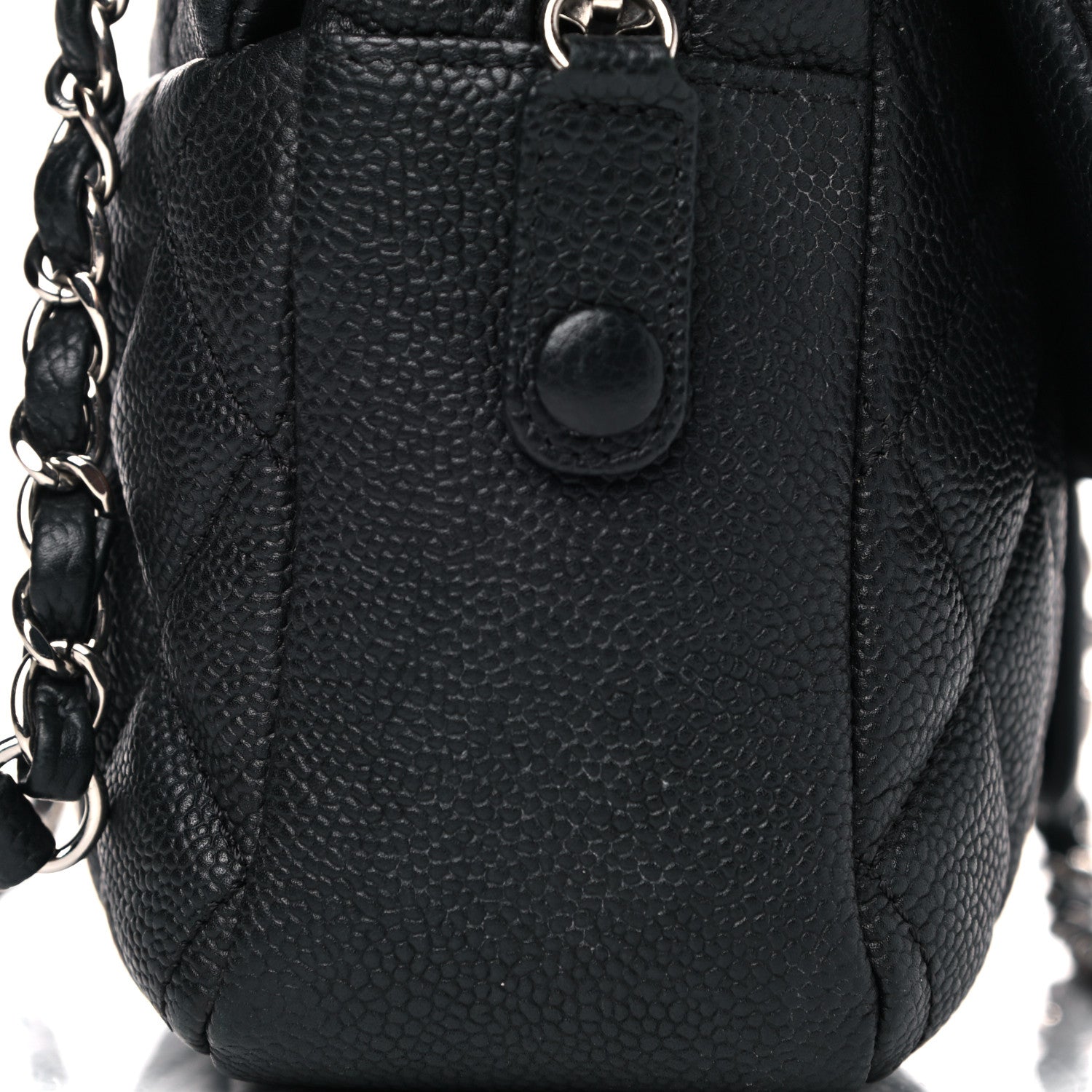 Chanel Caviar Quilted Jumbo Easy Flap Black 25 of 33
