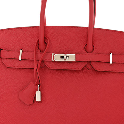 Hermes Togo Birkin 35 Bougainvillea 8 of 13