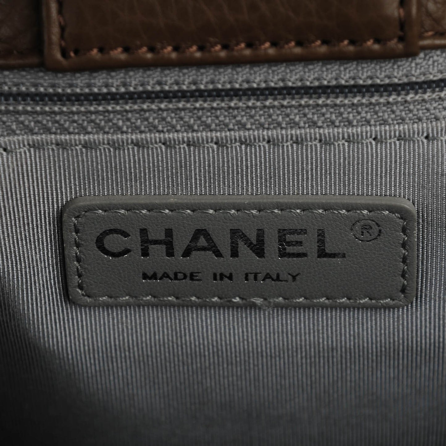 Deerskin Cerf Executive Shopper Tote Brown