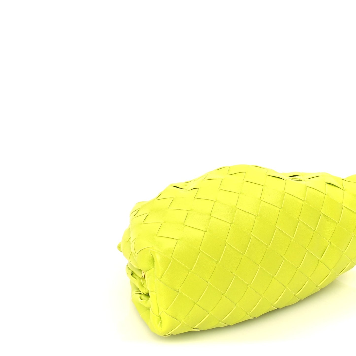 Nappa Intrecciato The Mini Pouch  Kiwi