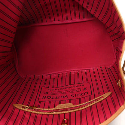 Louis Vuitton Monogram Bay Neverfull MM Rose Ballerine Poppy 6 of 7