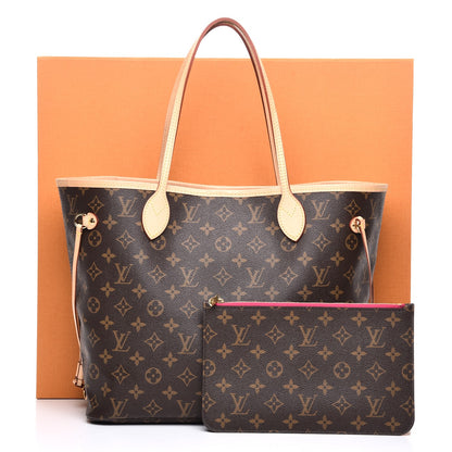 Louis Vuitton Monogram Neo Neverfull MM Pivoine 9 of 9