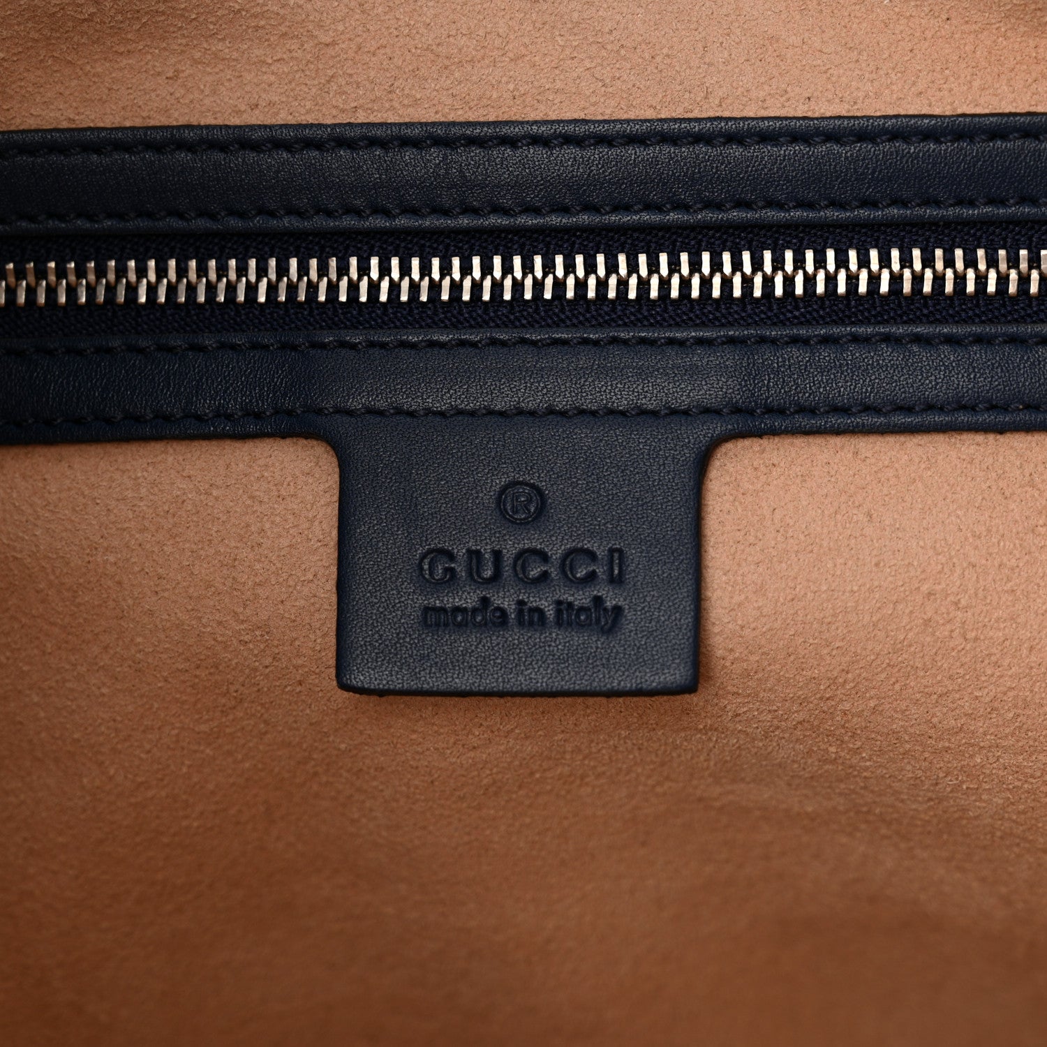 Gucci Calfskin Crystal Feather Embroidered Large Dionysus Hobo Dark Blue 6 of 14