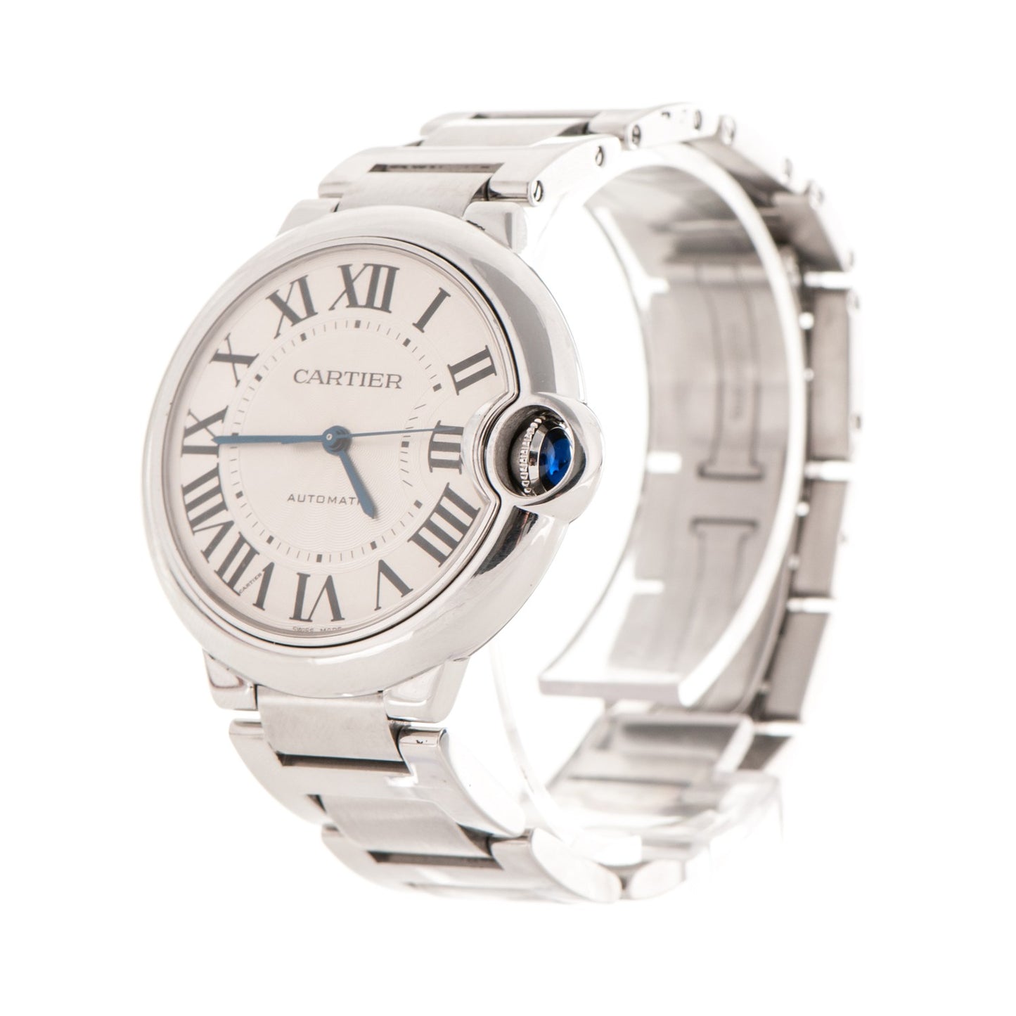 Stainless Steel 36mm Ballon Bleu De Automatic Watch