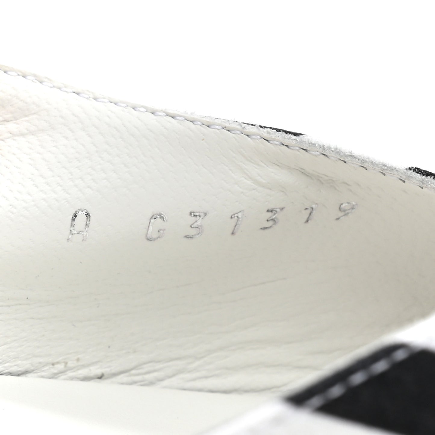 Fabric Grosgrain Cap Toe CC Slingback Flats 39 White Black