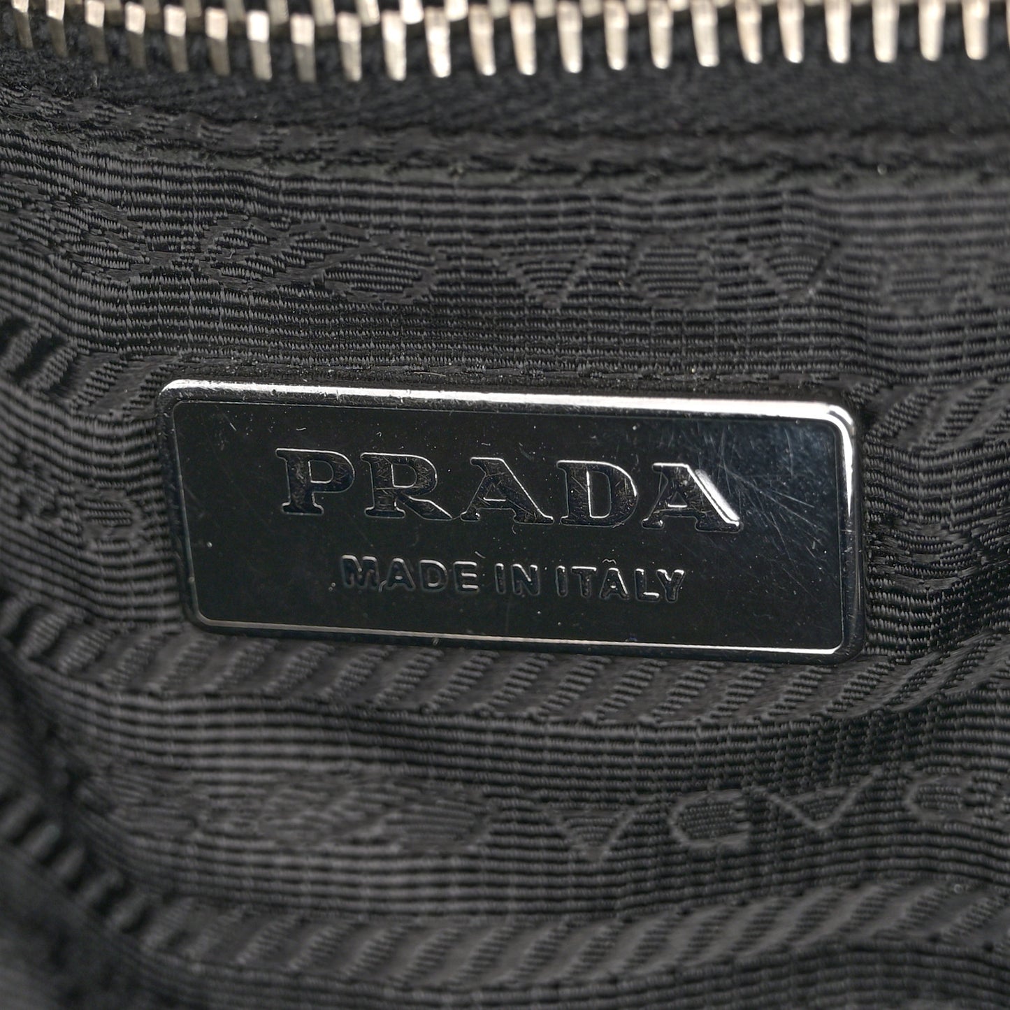 Tessuto Nylon Gaufre Tote Black