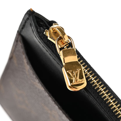 Louis Vuitton Monogram Slim Purse Black 10 of 11