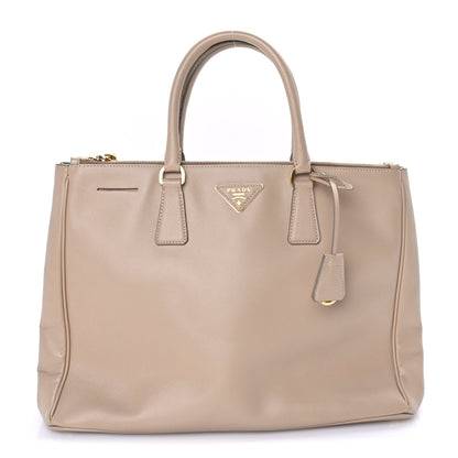 Prada Saffiano Large Galleria Double Zip Tote  Cammeo 1 of 7