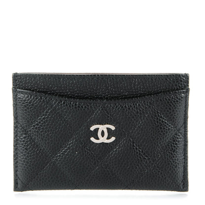 Chanel Caviar Quilted Card Holder Black 1 of 8