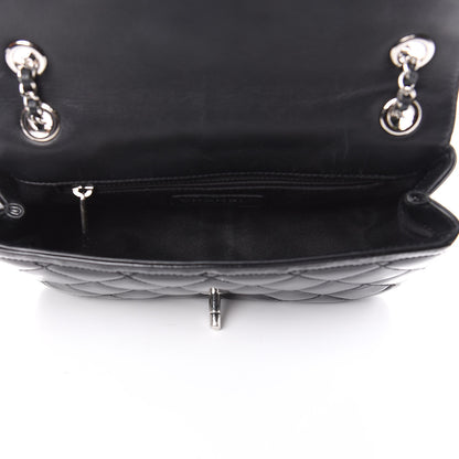 Chanel Patent Quilted Small Coco Shine Flap Black 5 of 10