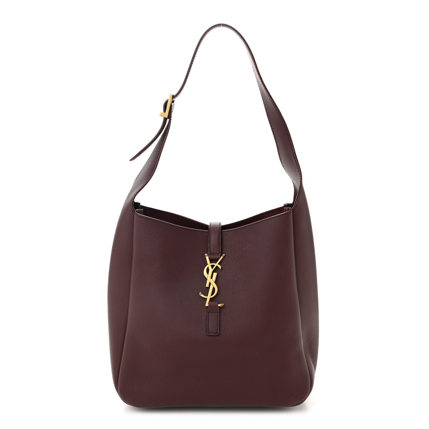 Saint Laurent Smooth Calfskin Small Le 5 A 7 Soft Hobo Rouge Legion 1 of 7