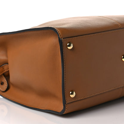 Fendi Vitello Seta Century Medium Peekaboo X-Lite Nocciola Notte 7 of 8