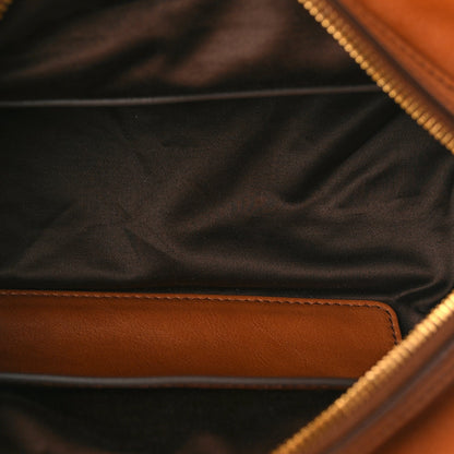 Miu Miu Calfskin Top Handle Bag Cognac 4 of 8