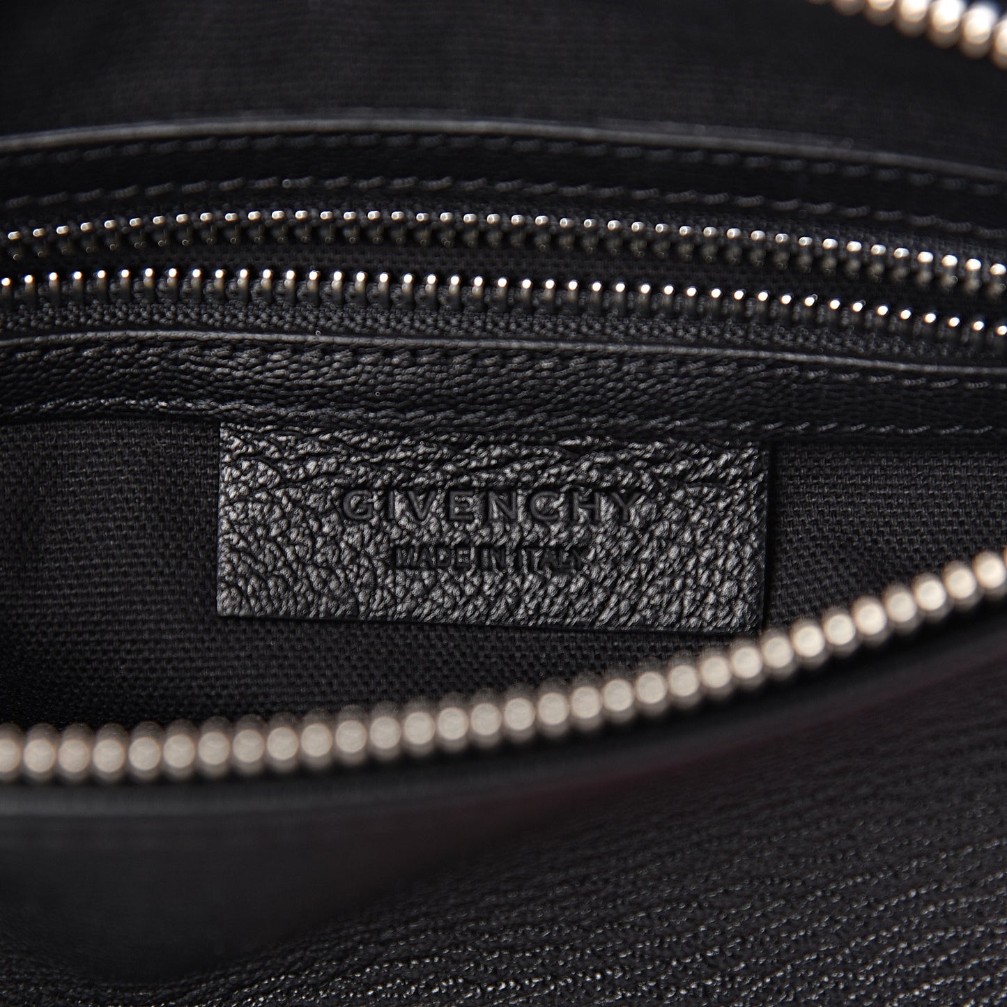 Sugar Goatskin Striped Small Pandora Red Black