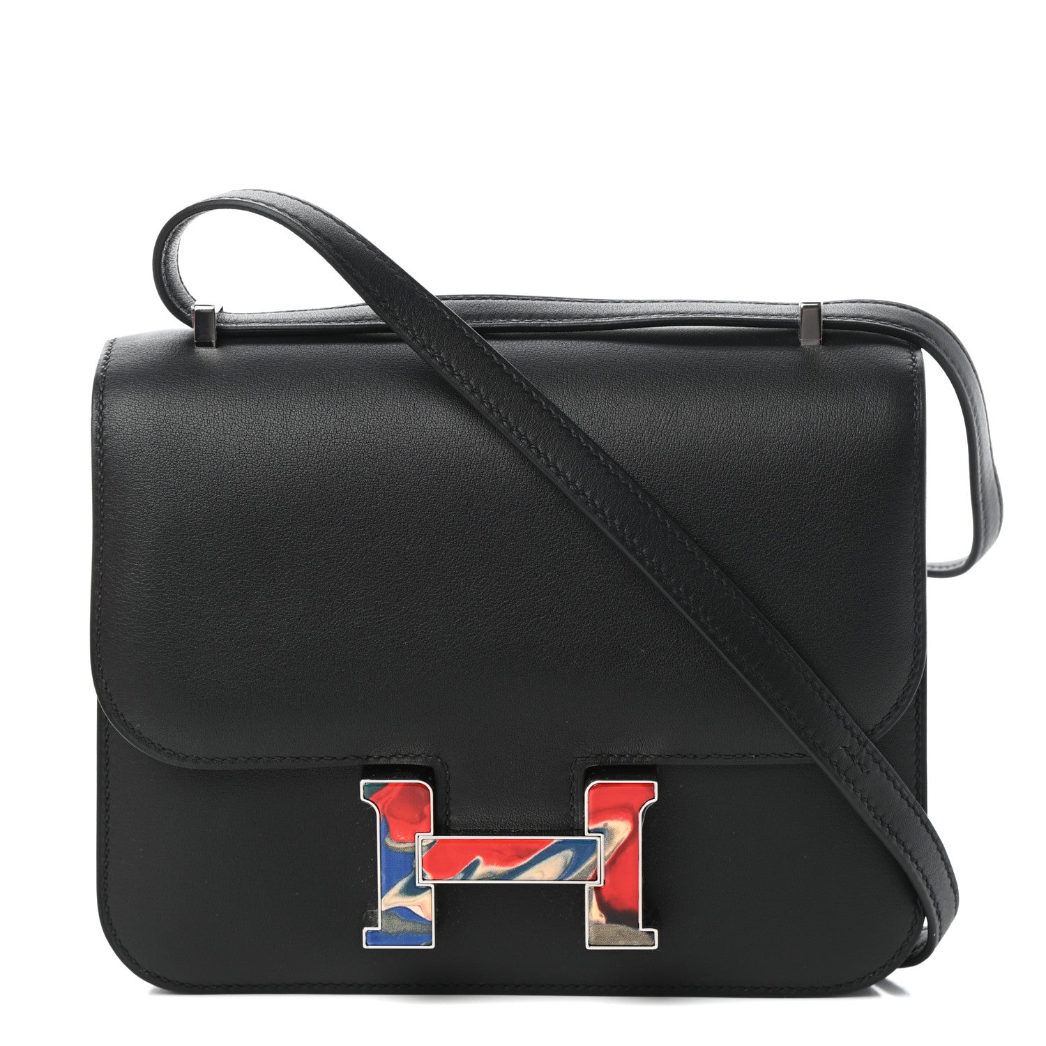 Hermes Swift Marble Constance 18 Black 1 of 9