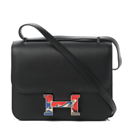 Hermes Swift Marble Constance 18 Black 1 of 9