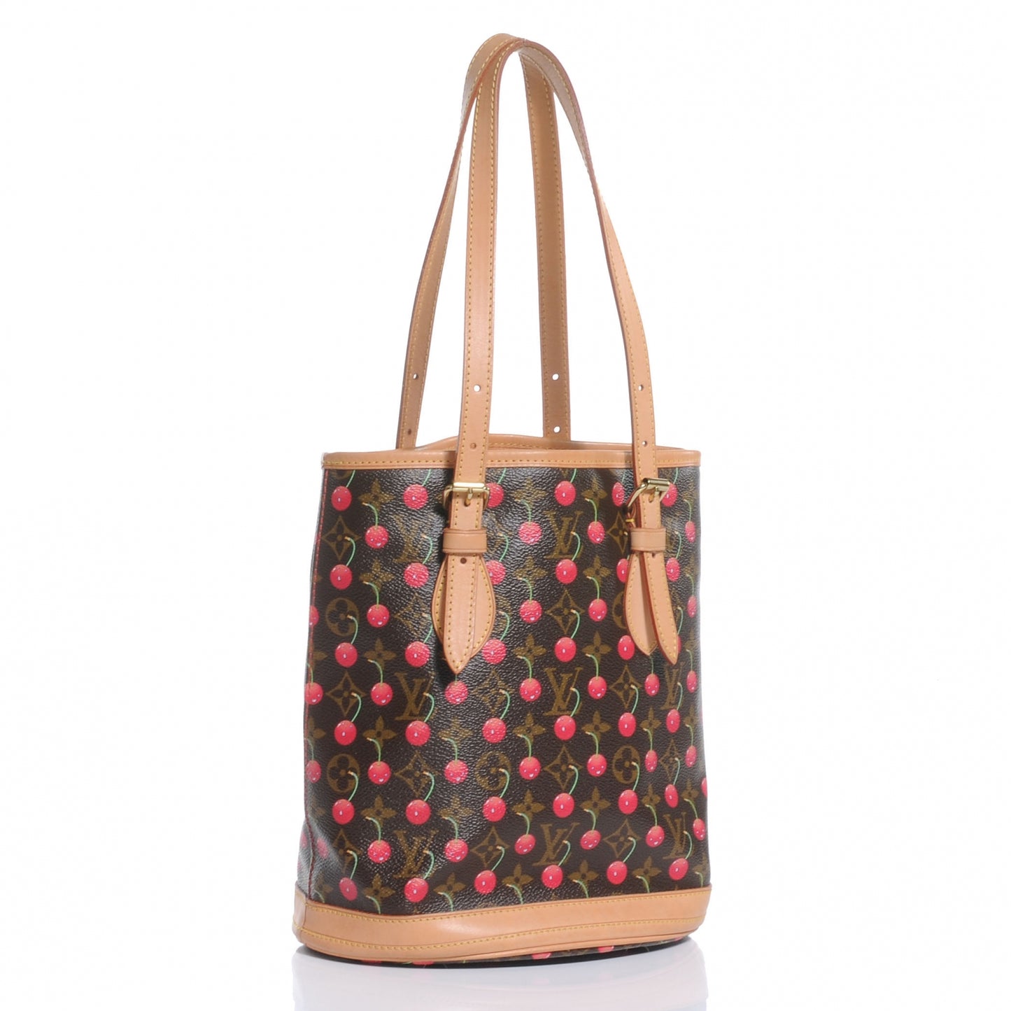 Monogram Cerises Bucket Bag
