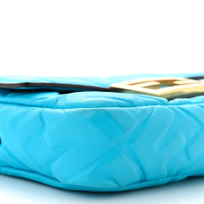 Fendi Nappa FF 1974 Embossed Mini Baguette Pool 9 of 11