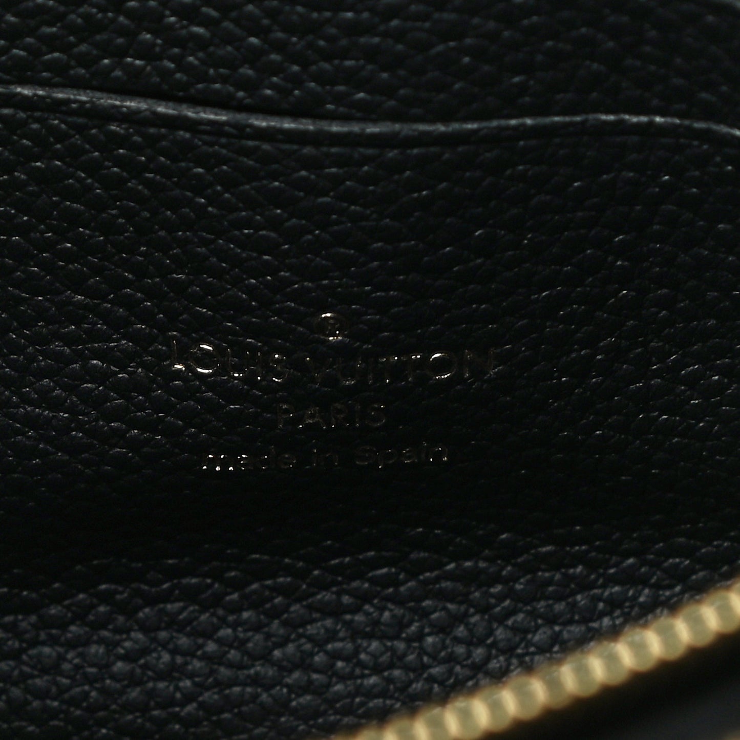 Empreinte Double Zip Pochette Black