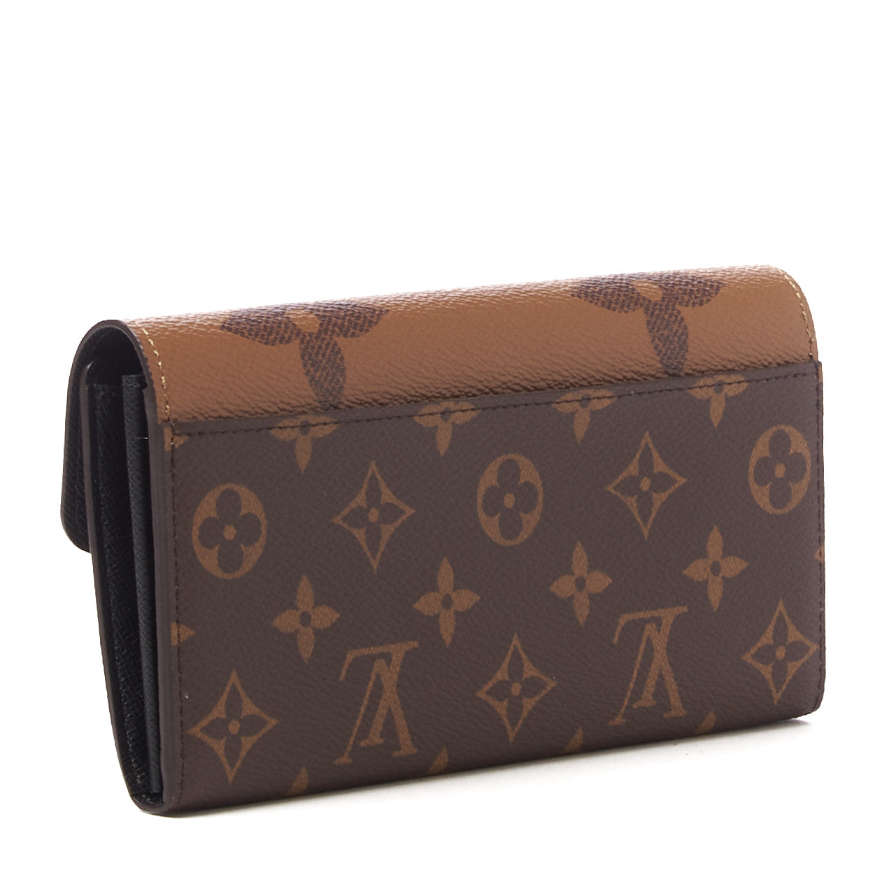 Reverse Monogram Giant Sarah Wallet