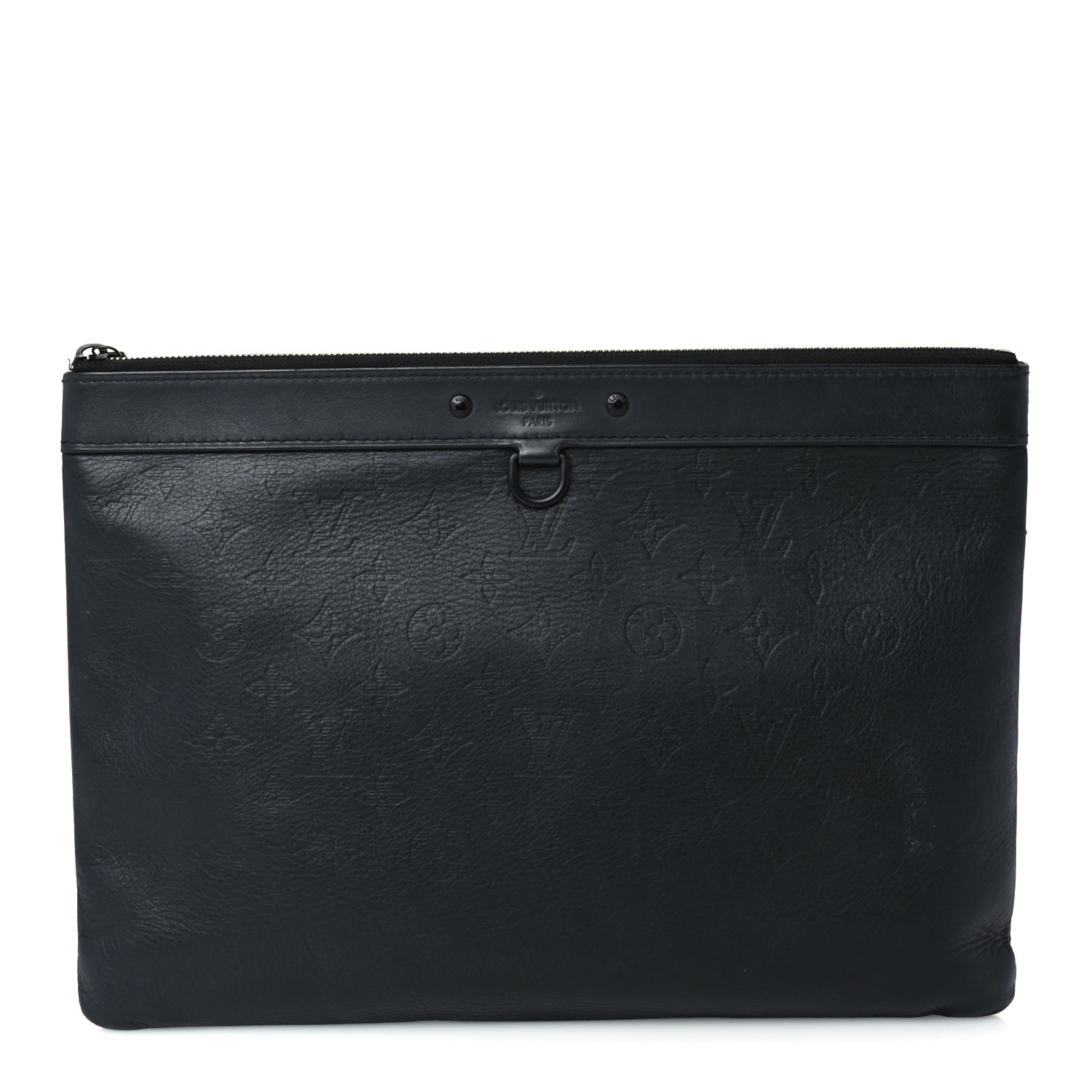 Louis Vuitton Calfskin Monogram Shadow Discovery Pochette 1 of 6