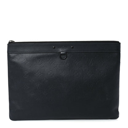 Louis Vuitton Calfskin Monogram Shadow Discovery Pochette 1 of 6