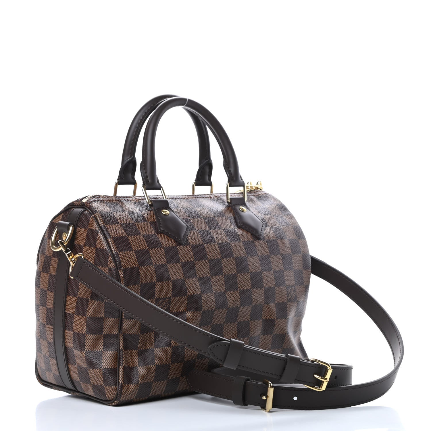 Louis Vuitton Damier Ebene Speedy Bandouliere 25 3 of 12