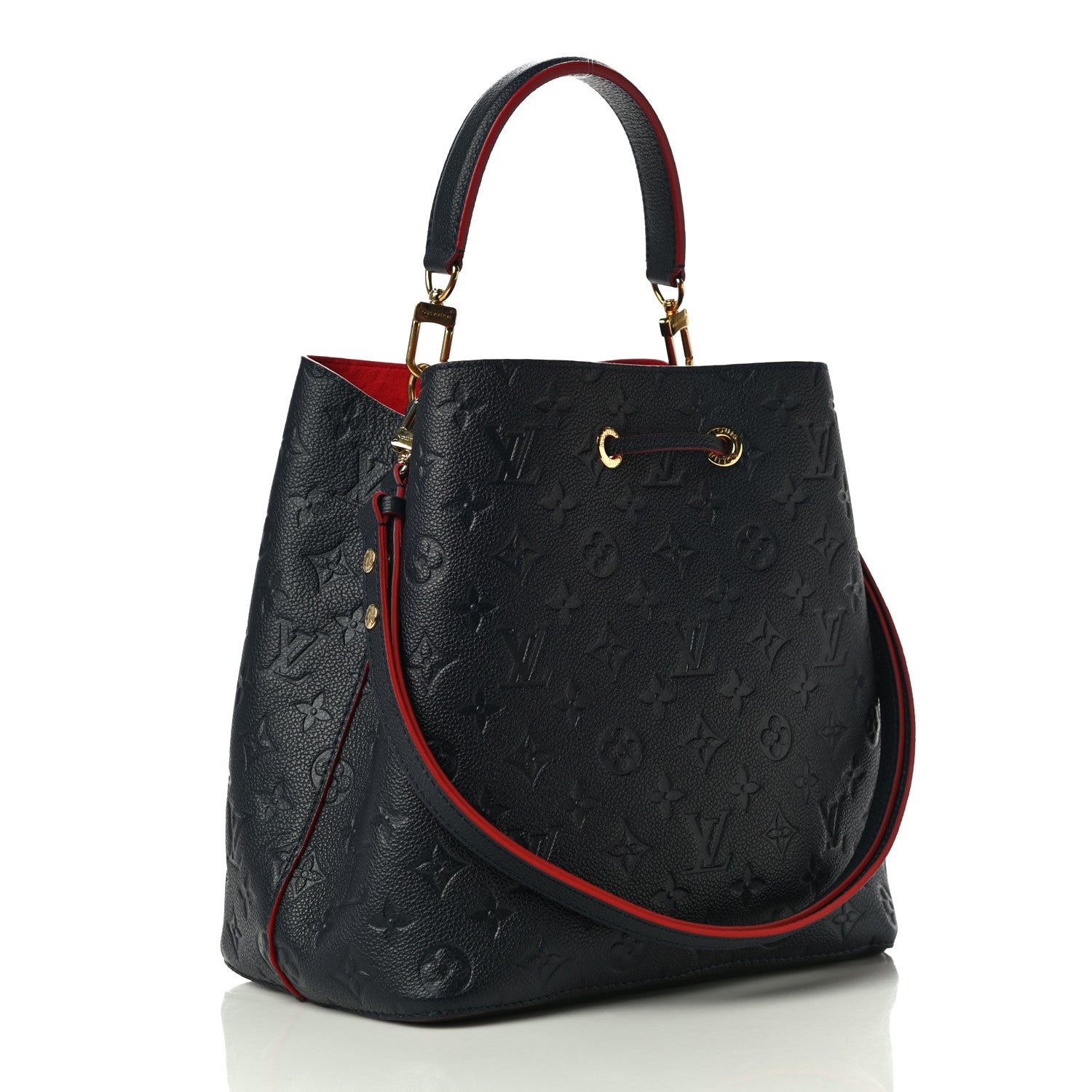 Louis Vuitton Empreinte Neonoe MM Marine Rouge 3 of 10