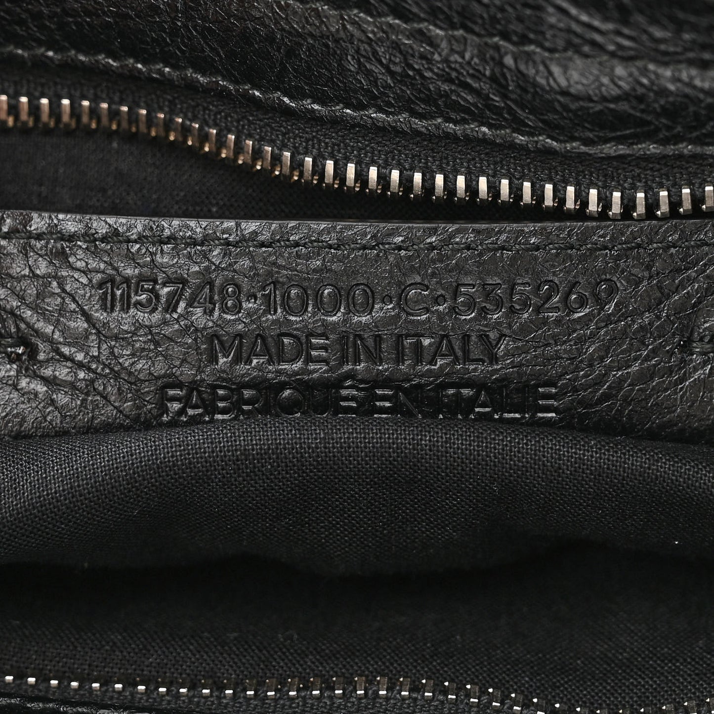 Agneau Classic Silver Hardware City Black