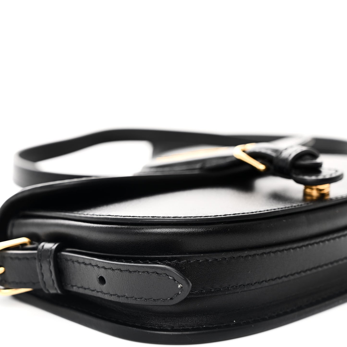 Box Calfskin Mini Bobby Bag Black
