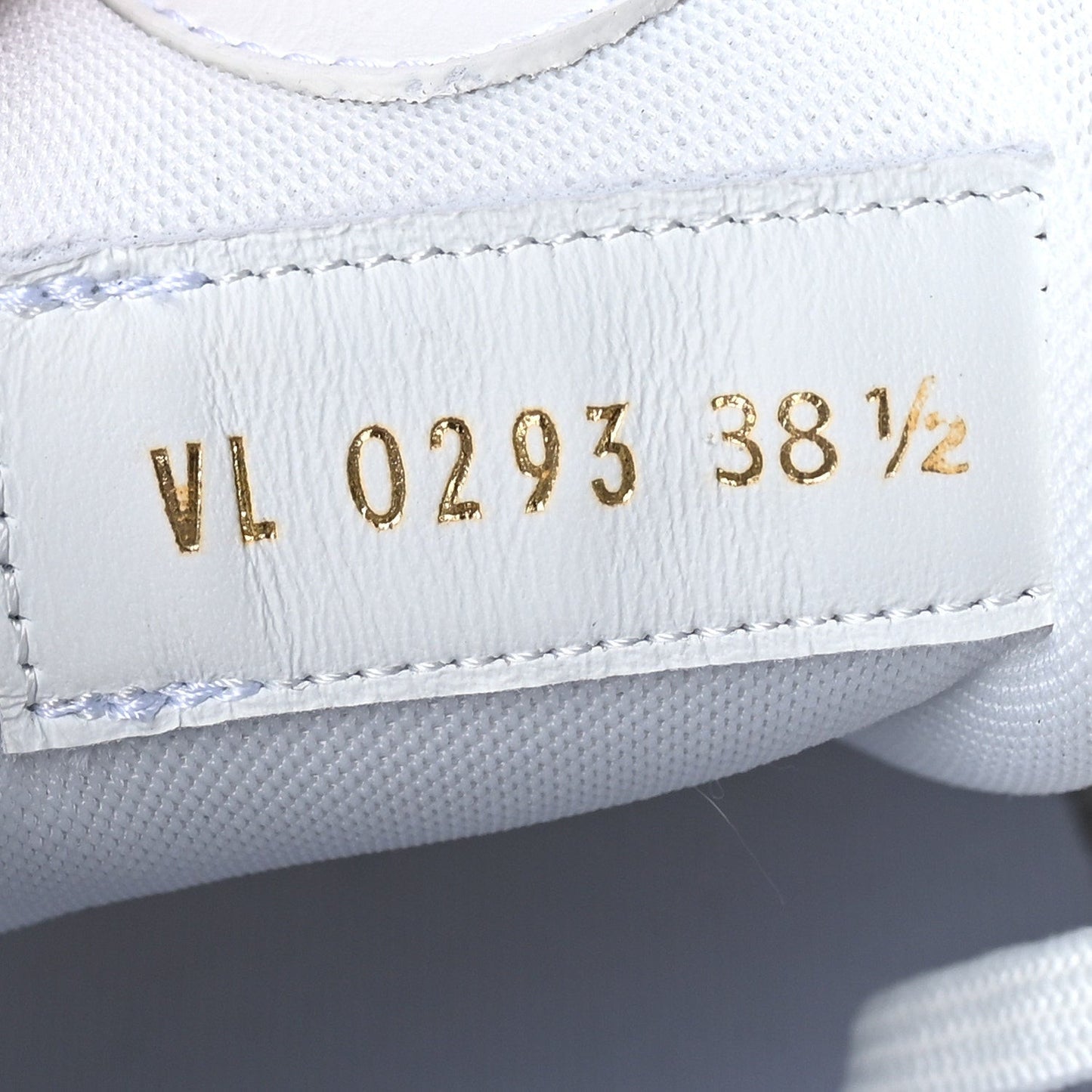 Calfskin Run 55 Sneakers 38.5 White