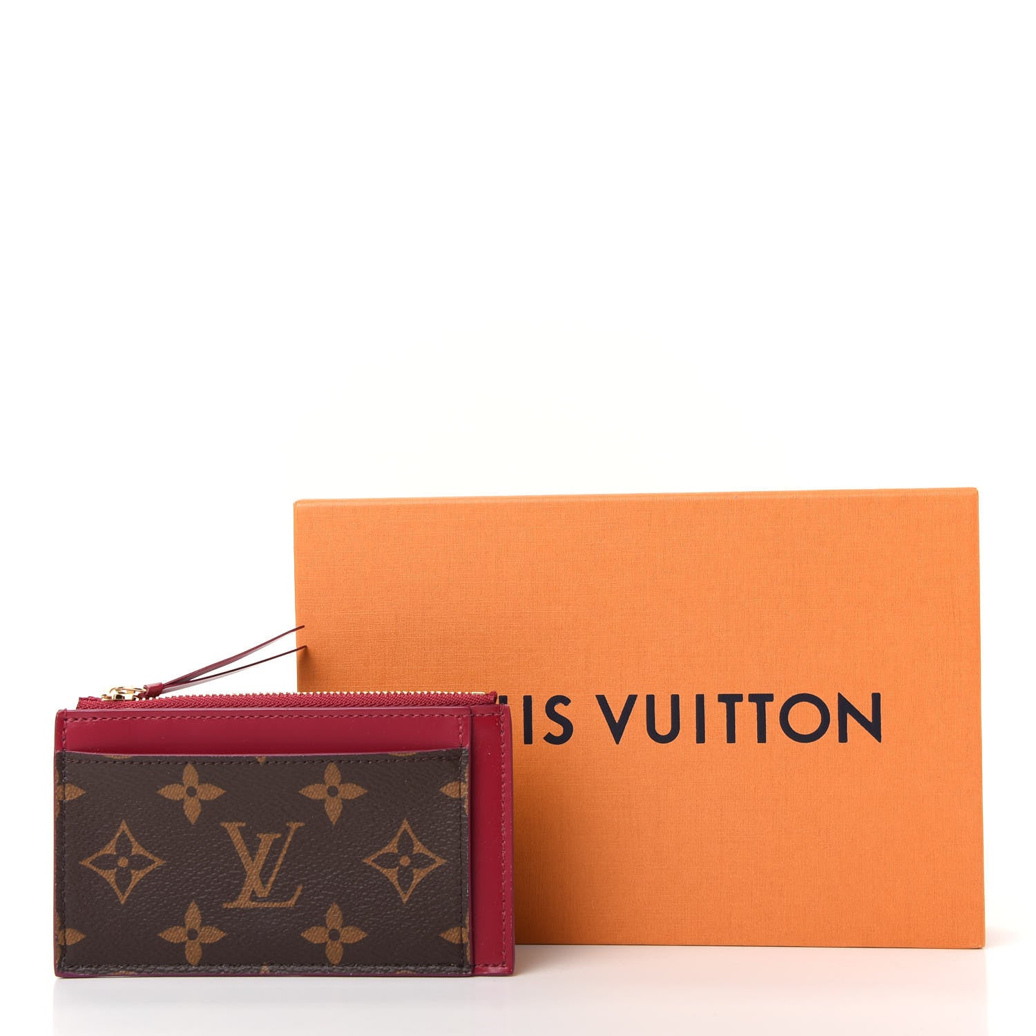Louis Vuitton Monogram Zipped Card Holder Fuchsia 7 of 7