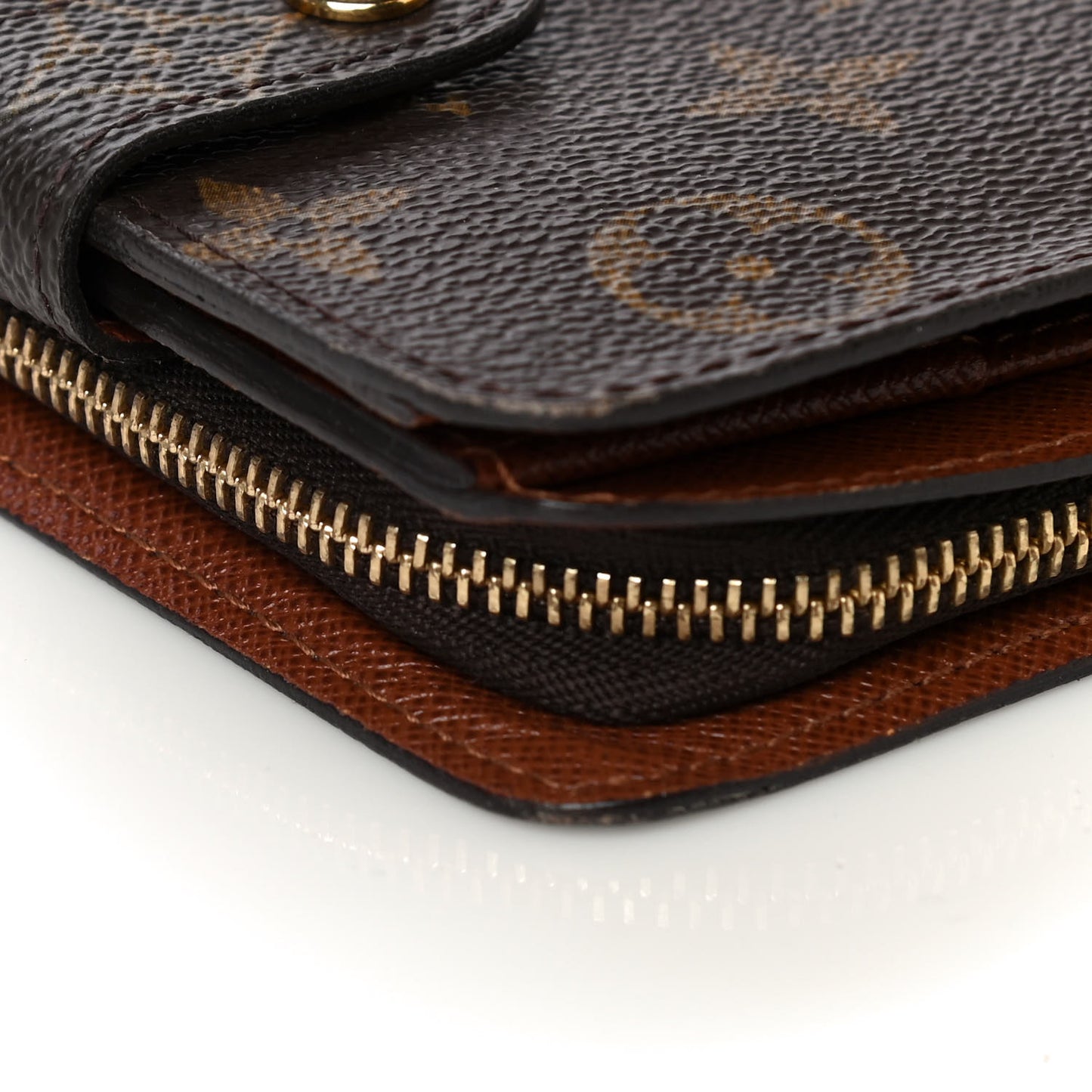 Monogram Compact Zippe Zipped Wallet