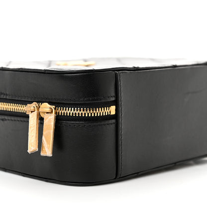 Chanel Lambskin Quilted Top Handle Small Vanity Case Black 10 of 12