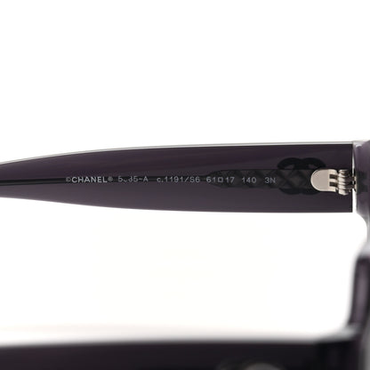 Chanel Acetate Square CC Sunglasses 5385 Grey 6 of 8