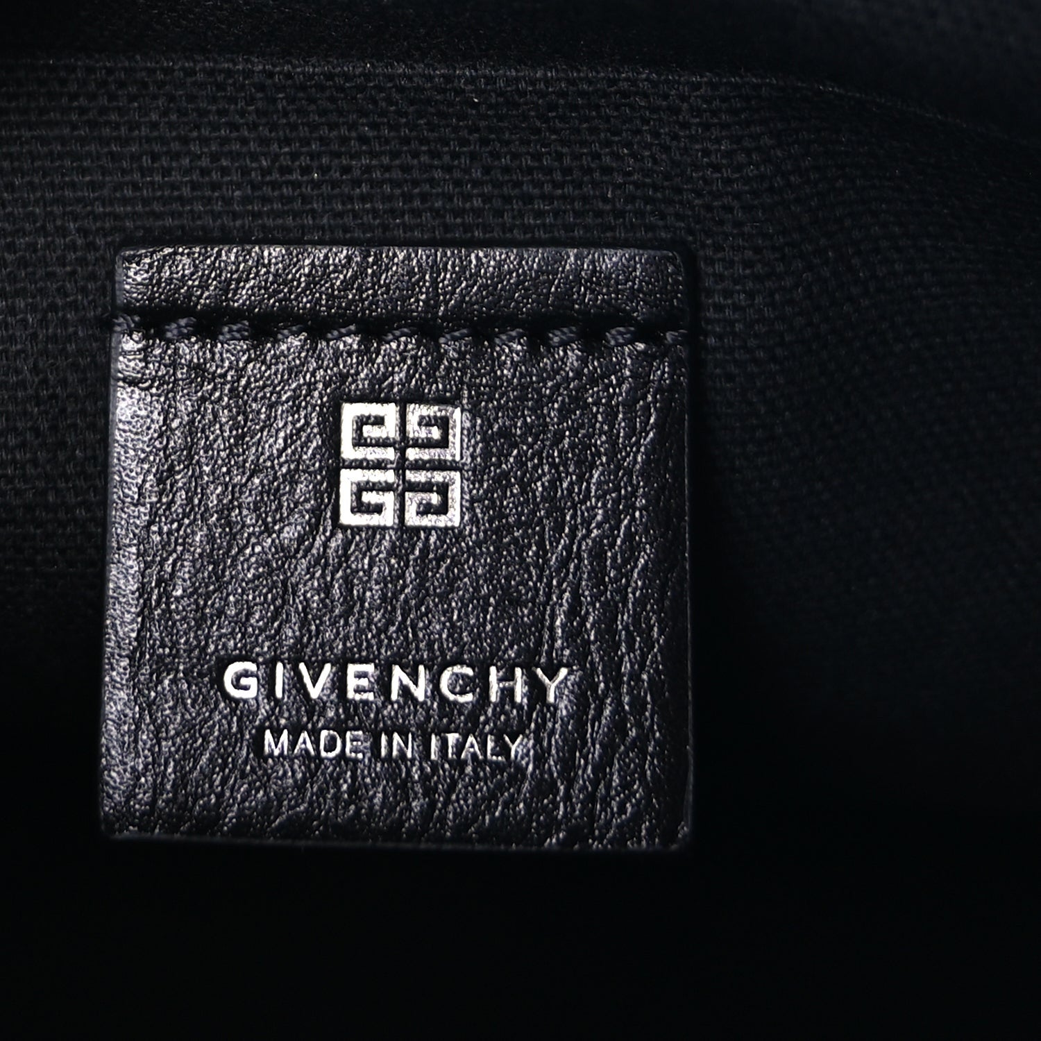 Givenchy Crinkled Calfskin Small Voyou Bag Black 5 of 7