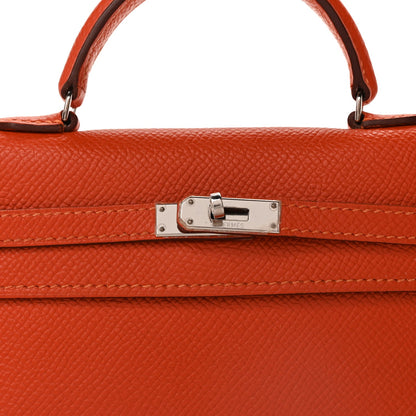 Hermes Epsom Micro Kelly 15  Feu 3 of 8