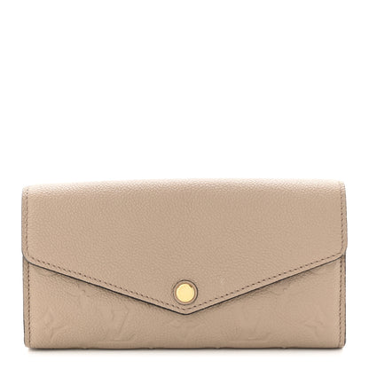Louis Vuitton Empreinte Sarah Wallet NM Tourterelle 1 of 10