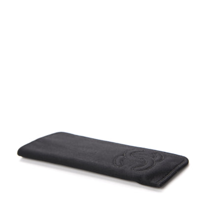 Chanel Satin CC Eyeglasses Case Black 4 of 7