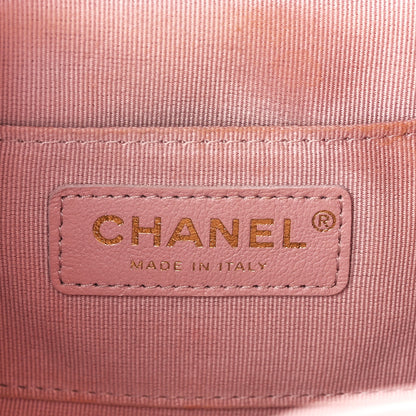 Chanel Lambskin Quilted Small Duma Drawstring Backpack Light Pink 6 of 13