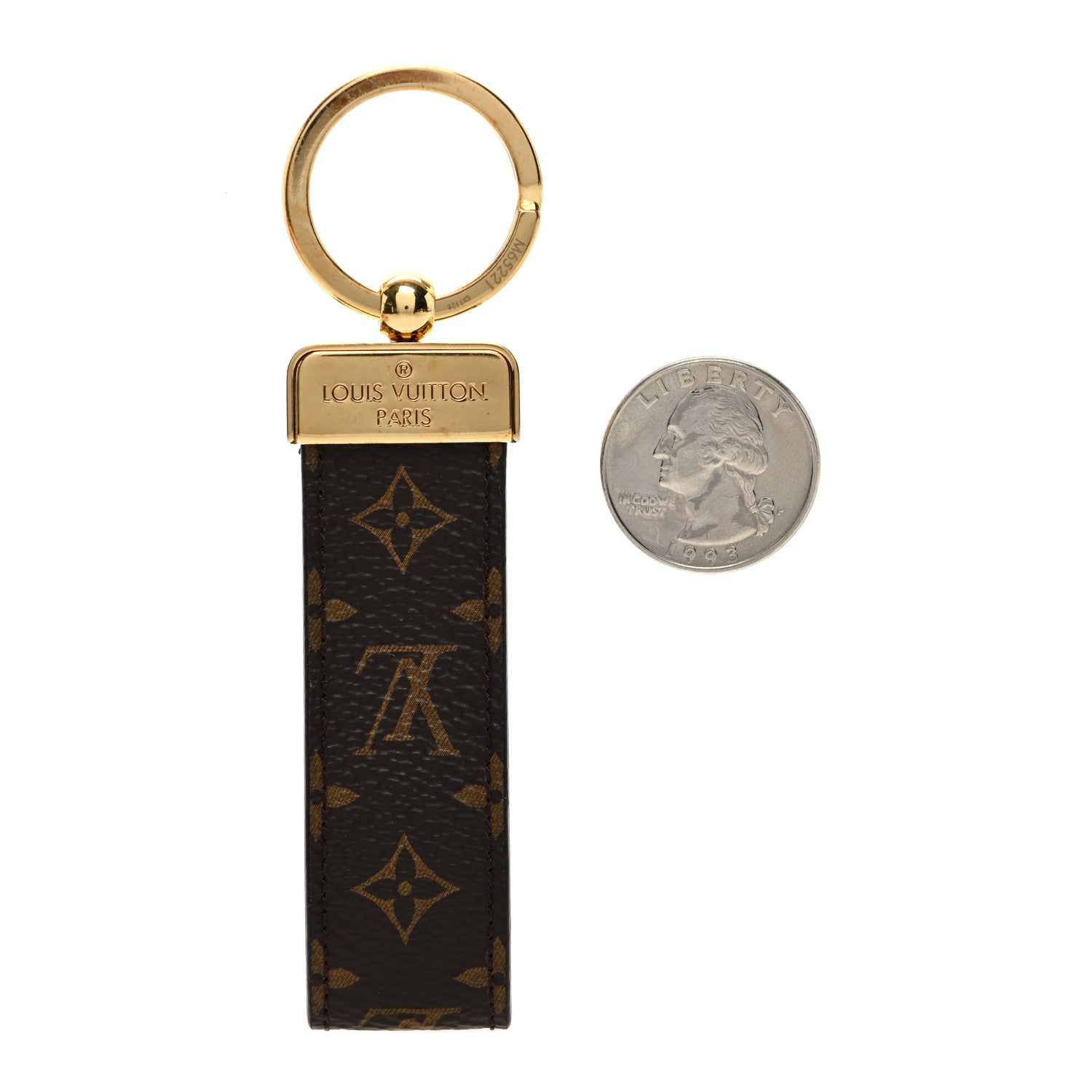 Louis Vuitton Monogram Dragonne Key Holder 2 of 4