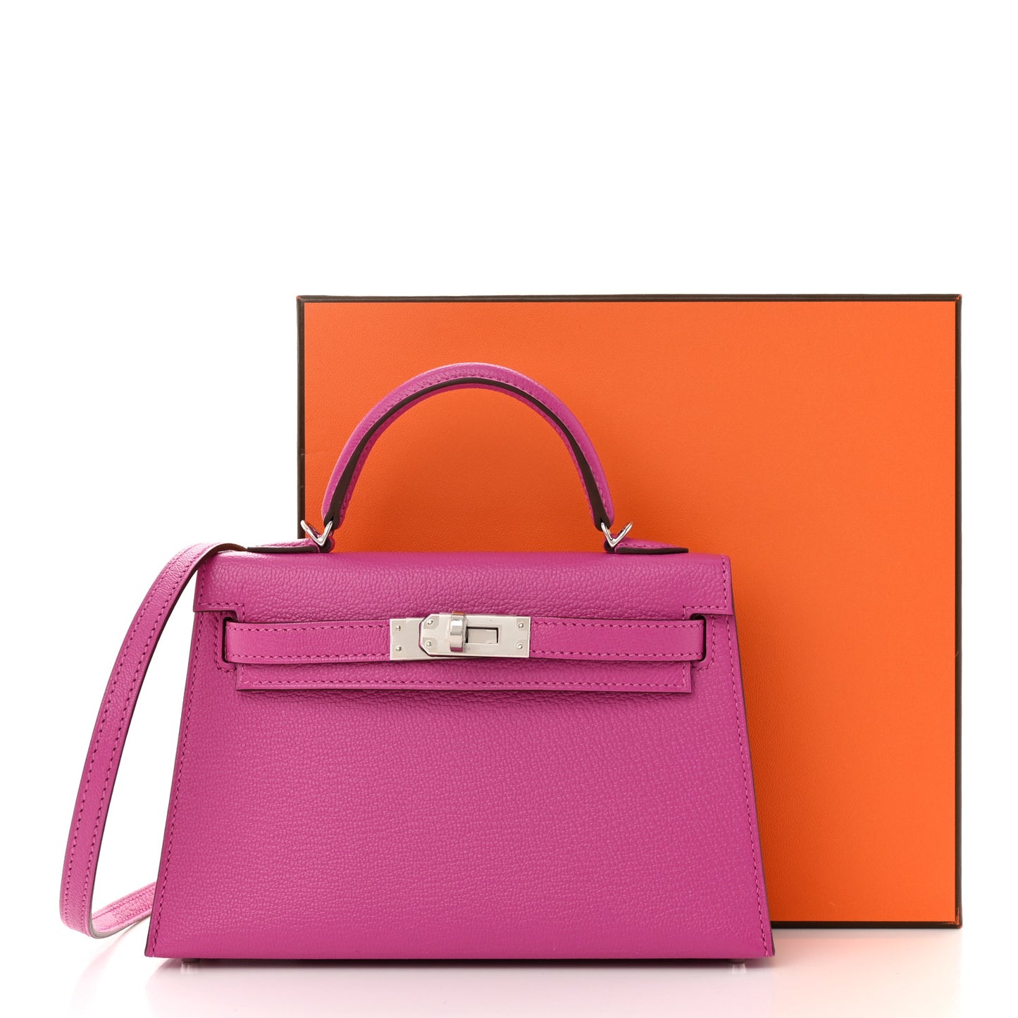 Chevre Mysore Mini Kelly Sellier 20 Magnolia