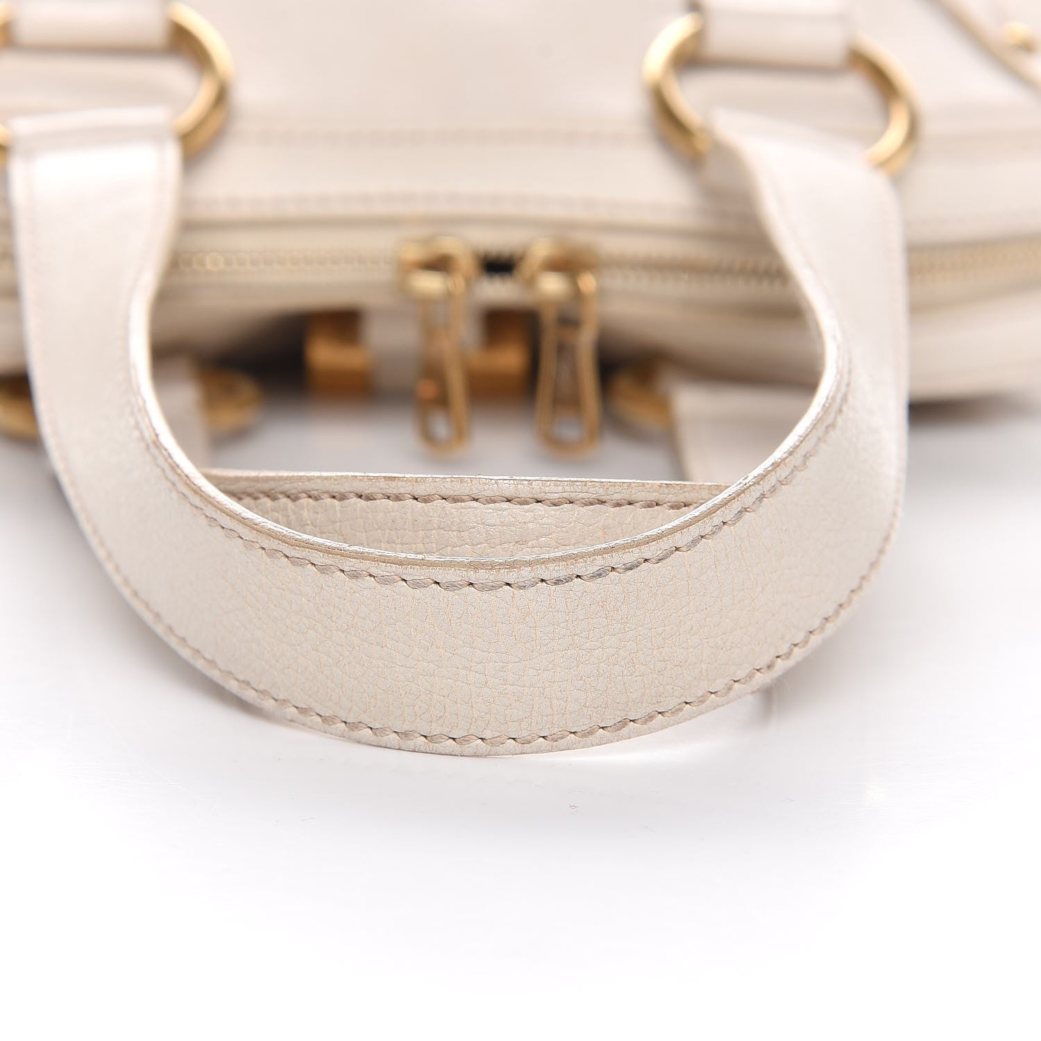 Saint Laurent Calfskin Medium Muse Ivory 8 of 15