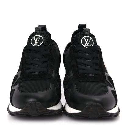 Louis Vuitton Calfskin Run Away Sneakers 38 Black 3 of 10