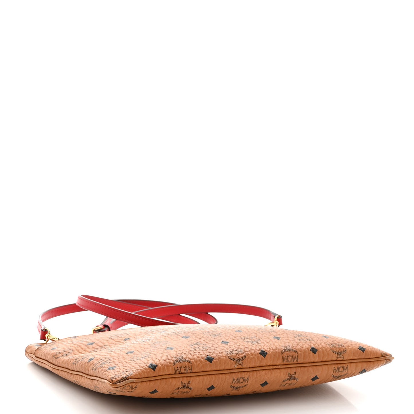 Visetos Original Medium Pouch Cognac Red